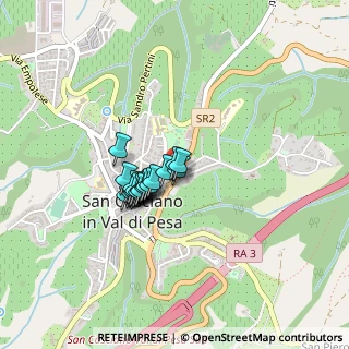 Mappa Piazza Livio Zannoni, 50026 San Casciano in Val di Pesa FI, Italia (0.284)