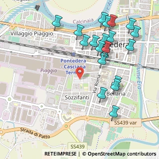Mappa Piazza della Solidarietà, 56025 Pontedera PI, Italia (0.5985)