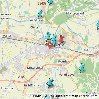 Mappa Piazza della Solidarietà, 56025 Pontedera PI, Italia (2.96923)