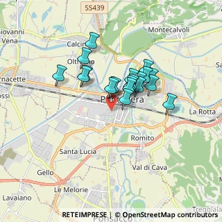 Mappa Piazza della Solidarietà, 56025 Pontedera PI, Italia (1.3165)