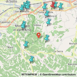 Mappa Via Montebicchieri, 56028 San Miniato PI, Italia (2.96563)