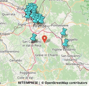 Mappa Via degli Ulivi, 50022 Greve in Chianti FI, Italia (17.981)