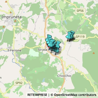 Mappa Via degli Ulivi, 50022 Greve in Chianti FI, Italia (0.8215)