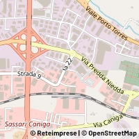 नक्शा Sassari