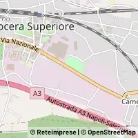 Kaart Nocera Superiore