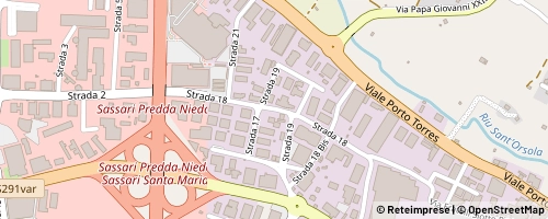 Mappa Sassari