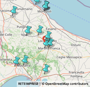 Mappa Str. Giuseppe Battaglini, 74015 Martina Franca TA, Italia (18.54385)