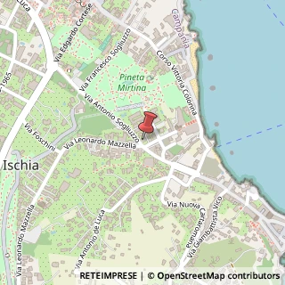 Mappa Via Mirabella, 13, 80077 Ischia, Napoli (Campania)