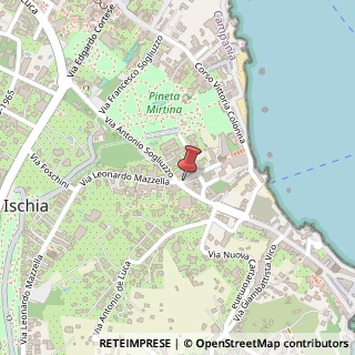 Mappa Via Mirabella, 18, 80077 Casamicciola Terme, Napoli (Campania)