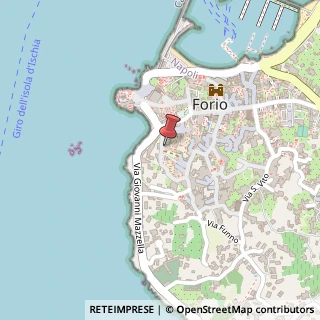 Mappa Via Cesare Piro, 2, 80075 Forio, Napoli (Campania)