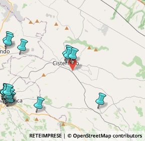 Mappa Contrada S. Donato, 72014 Cisternino BR, Italia (7.0755)