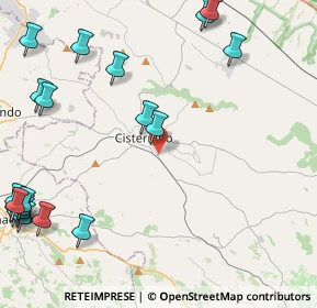 Mappa Contrada S. Donato, 72014 Cisternino BR, Italia (6.8315)