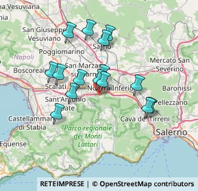 Mappa Via Tramontana, 84016 Pagani SA, Italia (6.458)