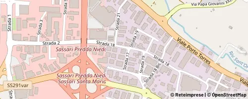 Mappa Sassari