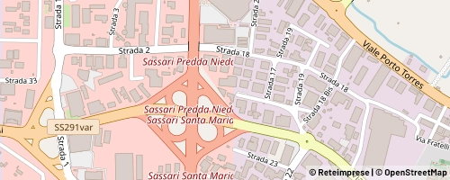 Mappa Sassari