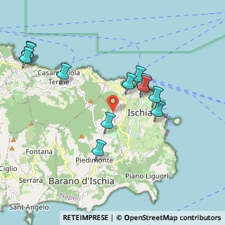 Mappa Ischia, 80070 Barano D'ischia NA, Italia (2.18333)