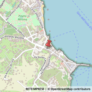 Mappa Via Seminario, 28, 80077 Ischia, Napoli (Campania)