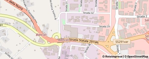 Mappa Sassari
