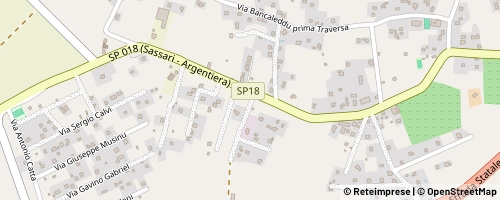 Mappa Sassari