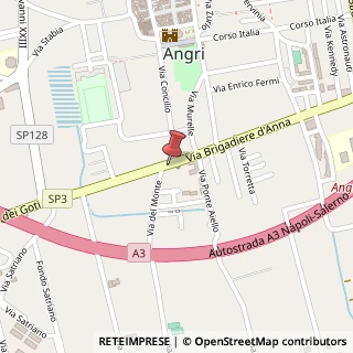 Mappa Via dei Goti, 27, 84012 Angri, Salerno (Campania)