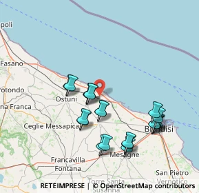 Mappa Contrada Frascinari, 72012 Carovigno BR, Italia (15.7805)