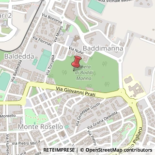 Mappa Via Piazza, 214, 07100 Sassari, Sassari (Sardegna)