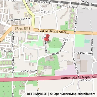 Mappa Via vescovado 1, 84014 Nocera Inferiore, Salerno (Campania)