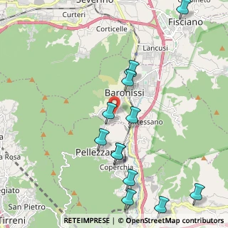 Mappa Via D. Cirillo, 84081 Baronissi SA, Italia (2.58833)