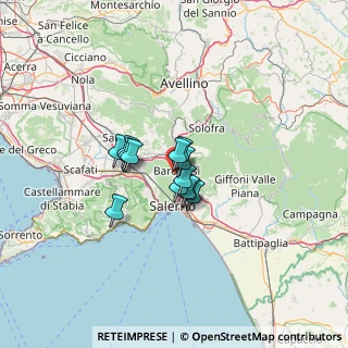 Mappa Via D. Cirillo, 84081 Baronissi SA, Italia (7.73538)