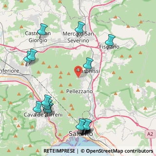 Mappa Via Santa Lucia, 84081 Baronissi SA, Italia (6.0415)