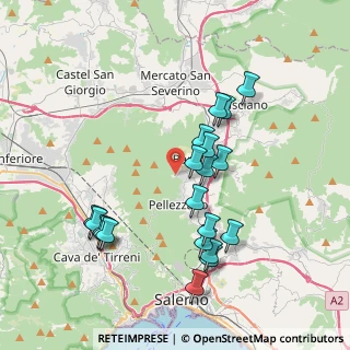 Mappa Via Santa Lucia, 84081 Baronissi SA, Italia (3.832)