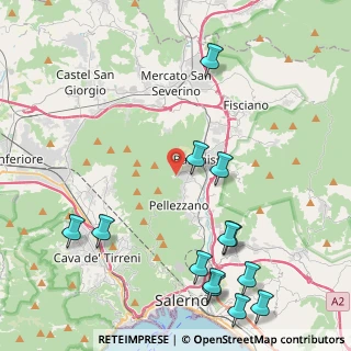 Mappa Via Santa Lucia, 84081 Baronissi SA, Italia (5.83077)