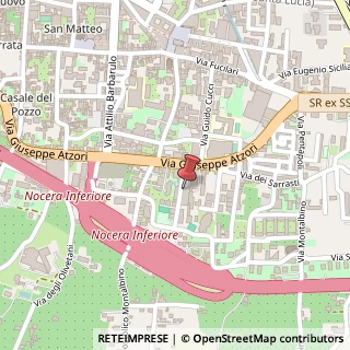 Mappa Via Francesco Balestrino, 9, 84014 Nocera Inferiore, Salerno (Campania)