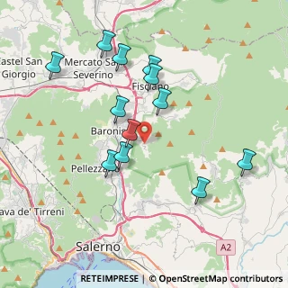 Mappa Via la Fora, 84081 Baronissi SA, Italia (4.03083)