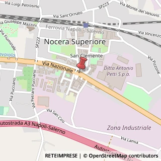 Mappa Via Roma, 12, 84015 Nocera Superiore SA, Italia, 84015 Nocera Superiore, Salerno (Campania)
