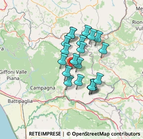 Mappa Strada Comunale Deserte, 84020 Valva SA, Italia (10.42)