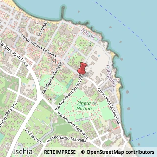 Mappa Via Francesco Sogliuzzo, 7, 80077 Ischia, Napoli (Campania)