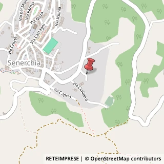 Mappa Via Calvario, 3, 83050 Senerchia, Avellino (Campania)