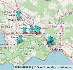 Mappa Via Rione Enrico Calenda, 84014 Nocera Inferiore SA, Italia (6.32071)