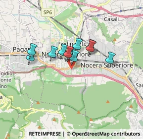 Mappa Via Rione Enrico Calenda, 84014 Nocera Inferiore SA, Italia (1.27727)