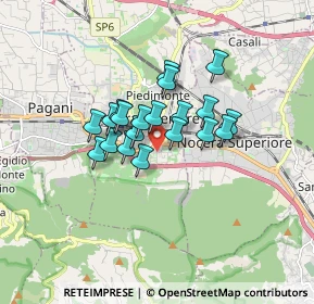 Mappa Via Rione Enrico Calenda, 84014 Nocera Inferiore SA, Italia (1.2405)
