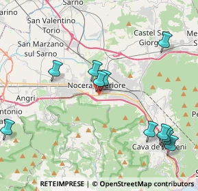 Mappa Rione E. Calenda, 84014 Nocera Inferiore SA, Italia (5.32833)
