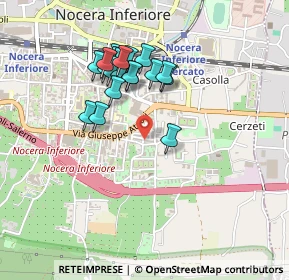 Mappa Rione E. Calenda, 84014 Nocera Inferiore SA, Italia (0.431)