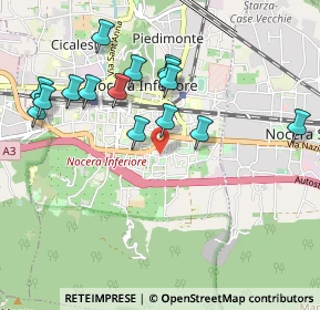 Mappa Rione E. Calenda, 84014 Nocera Inferiore SA, Italia (1.072)