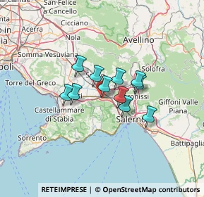 Mappa Rione E. Calenda, 84014 Nocera Inferiore SA, Italia (8.95545)