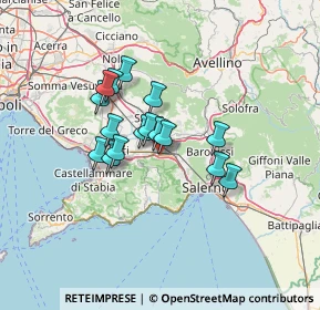 Mappa Rione E. Calenda, 84014 Nocera Inferiore SA, Italia (10.61)