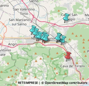 Mappa Via Grimaldi Raffaele, 84014 Nocera Inferiore SA, Italia (2.26833)