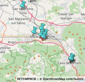 Mappa Via Grimaldi Raffaele, 84014 Nocera Inferiore SA, Italia (5.04333)