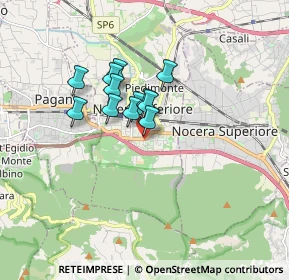 Mappa Via Grimaldi Raffaele, 84014 Nocera Inferiore SA, Italia (1.20833)