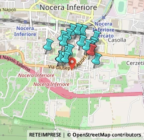 Mappa Via Grimaldi Raffaele, 84014 Nocera Inferiore SA, Italia (0.319)